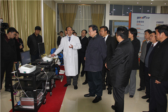 河南省委书记郭庚茂视察优德科技园